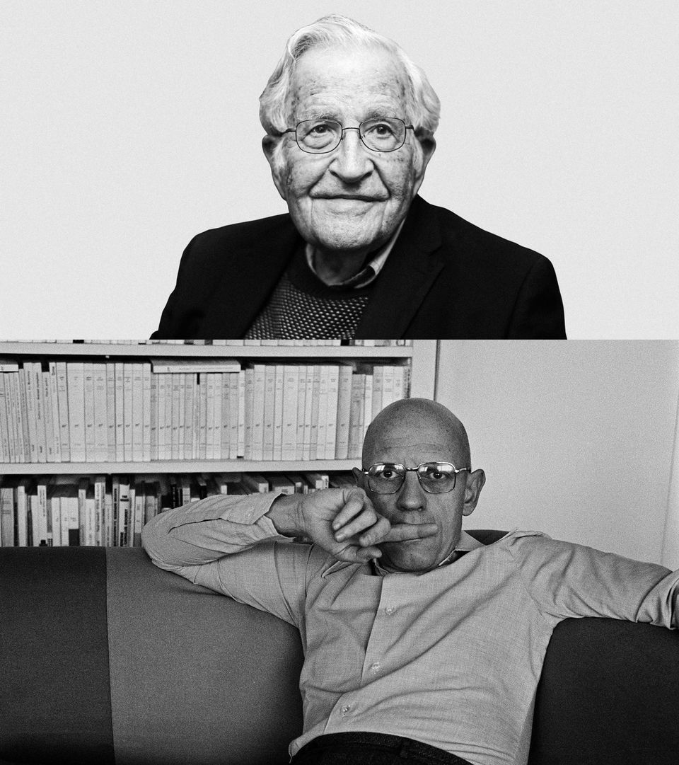 Chomsky vs Foucault